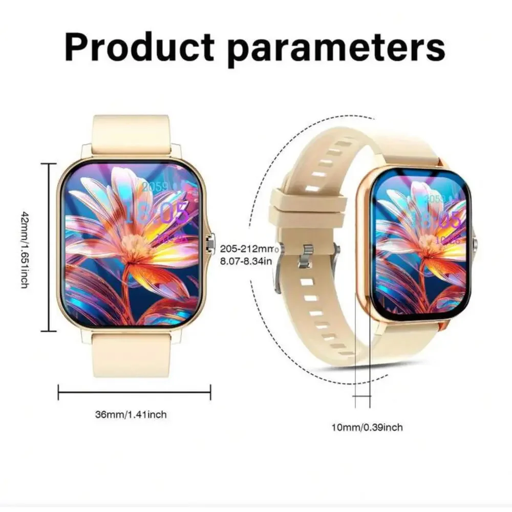 N/A black smartwatch